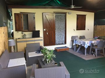 MARINA DI BIBBONA CASINA+ROULOTTE+ CUCINA +VERANDA
