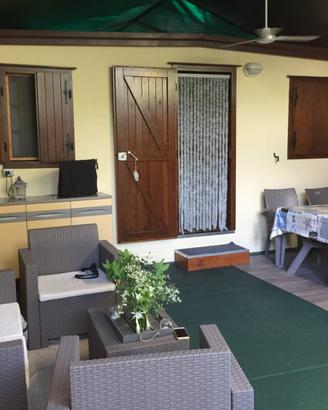 MARINA DI BIBBONA CASINA+ROULOTTE+ CUCINA +VERANDA