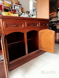 servante in legno di olmo 