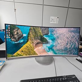 Monitor Curvo Serie CJ79 da 34’’ Ultra WQHD