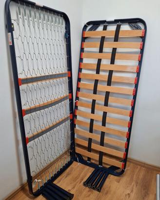 Reti Letto Singolo 80x190 - Telaio Metallo, Molle