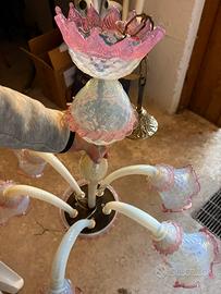 Lampadario vetro di Murano