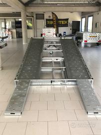 Rimorchio carrello porta auto 2 assi by morbin