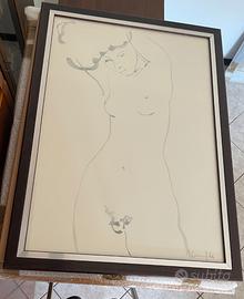 Acquerello Alain Bonnefoit cm 50x70