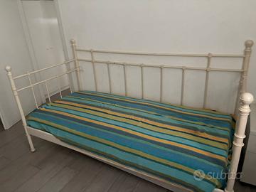 Letto IKEA TROMSNES vintage struttura in metallo