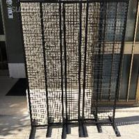 Pannelli espositori a griglia o/a rete da terra