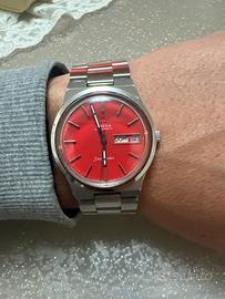 Omega Seamaster Automatic-Raro Quadrante Rosso