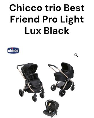 Passeggino  trio Chicco best friend pro