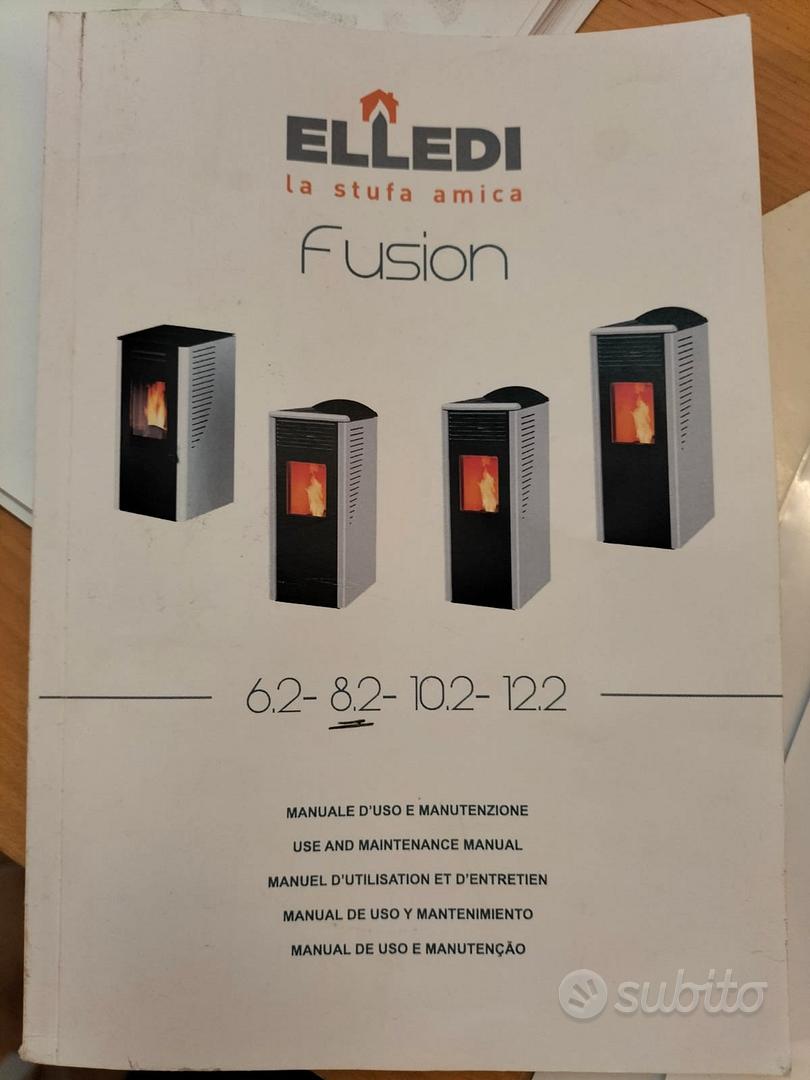 stufa a pellet Elledi Fusion 8.2 - Elettrodomestici In vendita a Roma