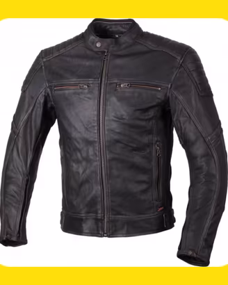 GIACCA MOTO PELLE RAGAZZO