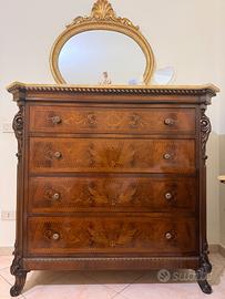 Camera da letto ottocento siciliano