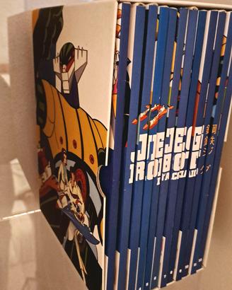 Cofanetto DVD di "Jeeg Robot d'Acciaio " .