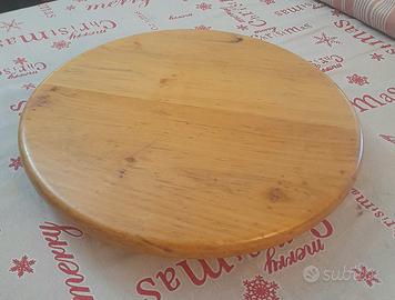 Tagliere legno girevole