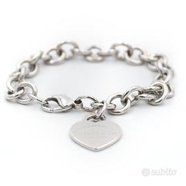 Bracciale Tiffany cuore in argento