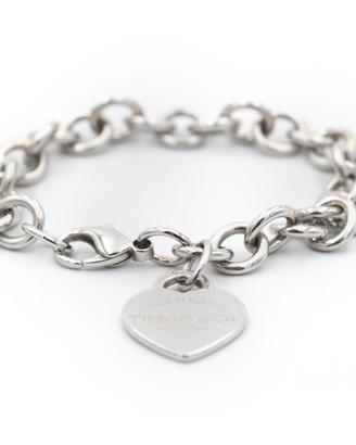 Bracciale Tiffany cuore in argento