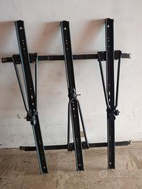 Portapacchi SUV con 3 binari portasci/portabici