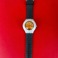 Swatch Irony Scuba 200 Vintage Quadrante Arancione