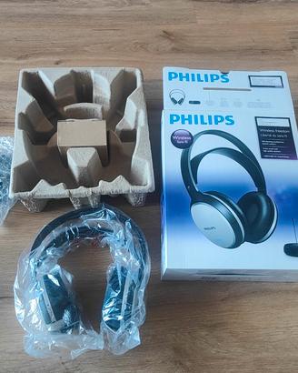 Cuffie TV Wireless Philips SHC5100 - NUOVE 