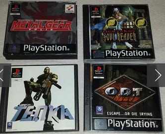 Vari videogiochi playstation