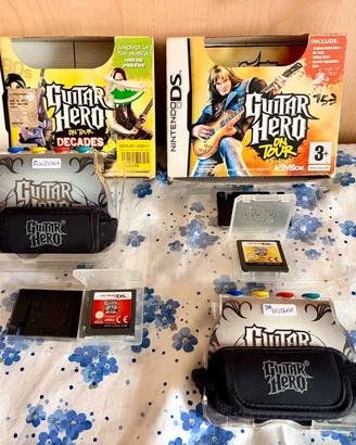 Lotto 2 videogiochi Guitar Hero Nintendo DS