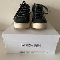 Sneakers alte Patrizia Pepe colore nero tag.33