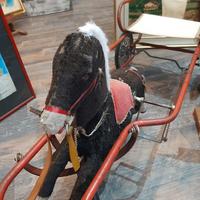 Carrozza con cavallo a pedali anni 50'