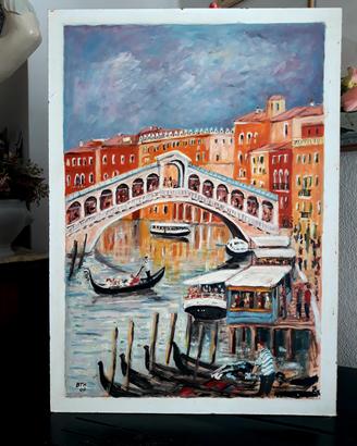 Olio su faesite 50x70 