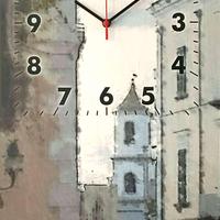 Orologio con veduta di Ischia 