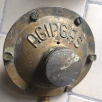 Agip gas rubinetto regolatore di pressio