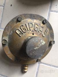 Agip gas rubinetto regolatore di pressio