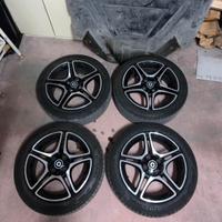 Cerchi Smart R16/16 Gomme Nuove
