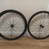 Route bici da corsa elite wheels 