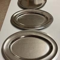 Piatti in acciaio inox