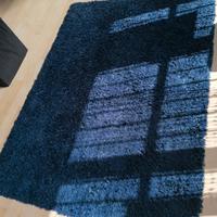 Tappeto Lucca shaggy Leroy Merlin blu 120x 170