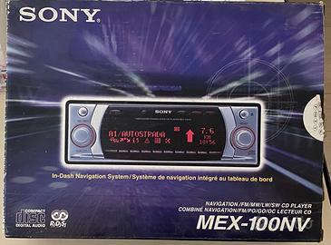 Autoradio Navigatore SONY MEX-100