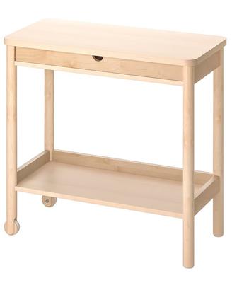 Carrello tavolino RÖNNINGE in betulla IKEA"