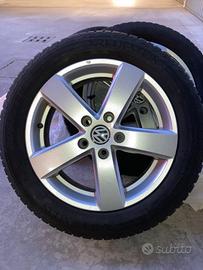 Pneumatici invernali + cerchi passat Volkswagen
