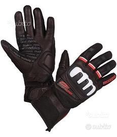 Guanti Moto Pelle MODEKA AIR RIDE Bianchi Rossi