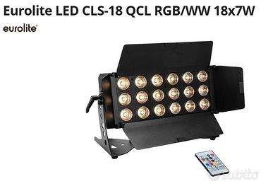 EUROLITE LED CLS-18 QCL RGB/WW-LED da Palco 18x7W
