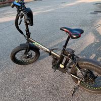 Reset fat bike bici elettrica pieghevole