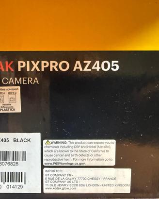 Digital camera Kodak+Action camera akaso