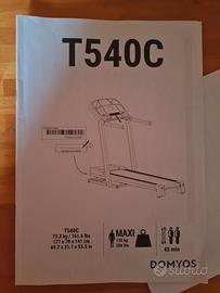 TAPIS ROULANT DOMYOS T540C