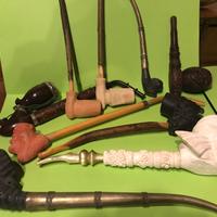 Collezione antiche pipe