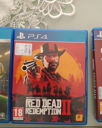 4 Videogiochi PlayStation 4 (prezzo per tutti e 4)