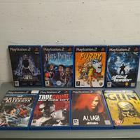 Lotto Blocco di 8 giochi per Sony PlayStation 2 Ps