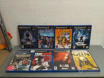 Lotto Blocco di 8 giochi per Sony PlayStation 2 Ps