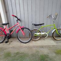 bici  bambini pronte da usare -pattino in omaggio