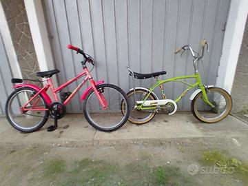 bici  bambini pronte da usare -pattino in omaggio