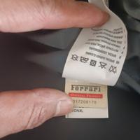 giacca nera in vera pelle puma-ferrari
