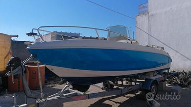 Marea 19 open con motore e carrello